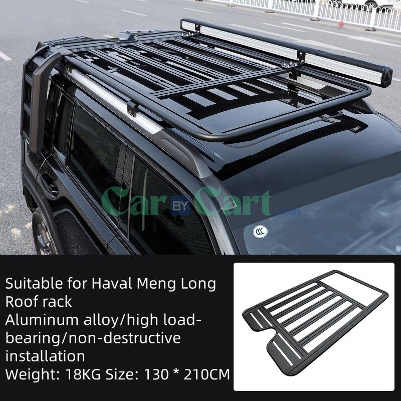 2024 هافال منغ لونج لونج أسود منصة السقف الخارجي