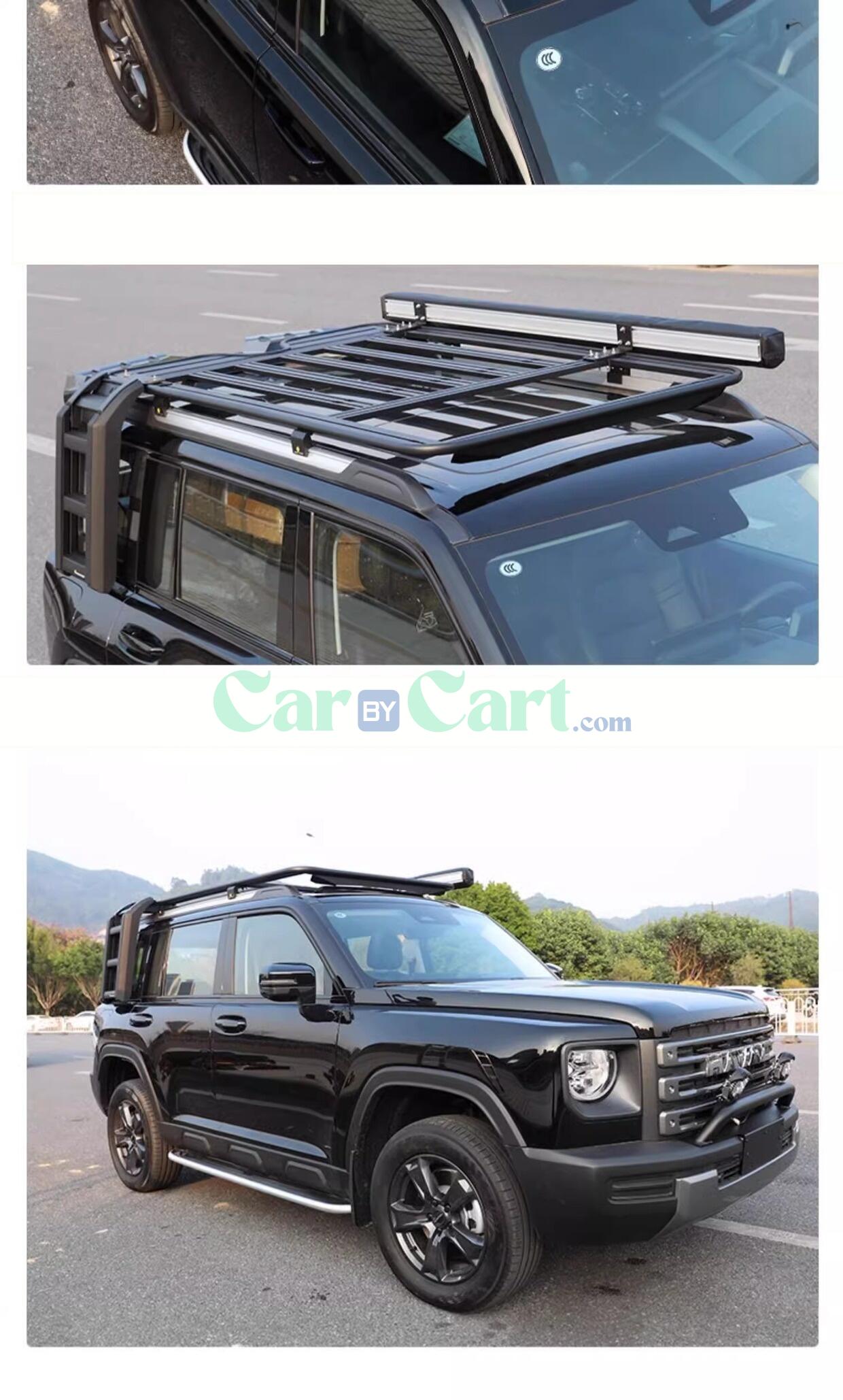 2024 هافال منغ لونج لونج أسود منصة السقف الخارجي