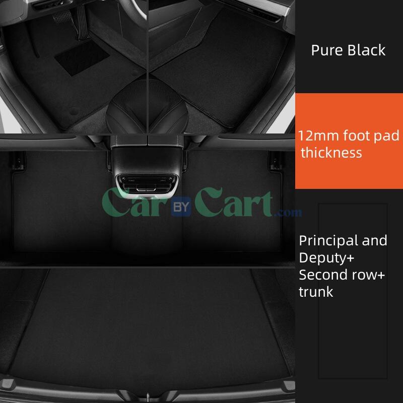 2025 BYD Qin PLUS DM-i Smart 【 Complete Set 】 Foot Mat+Tail Box Mat - Nylon Carpet