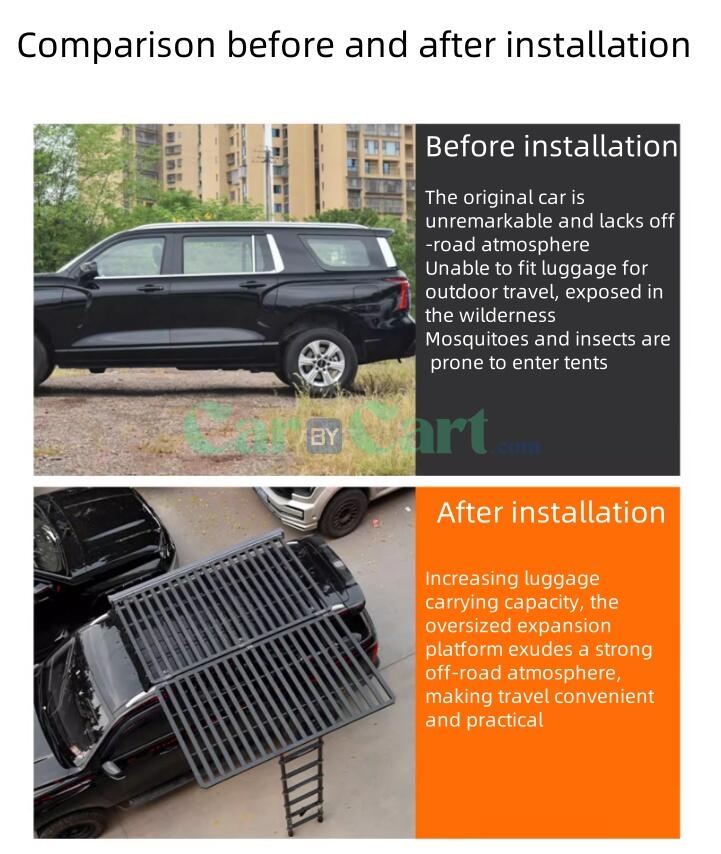 2025 HAVAL H5 Car top folding luggage rack platform