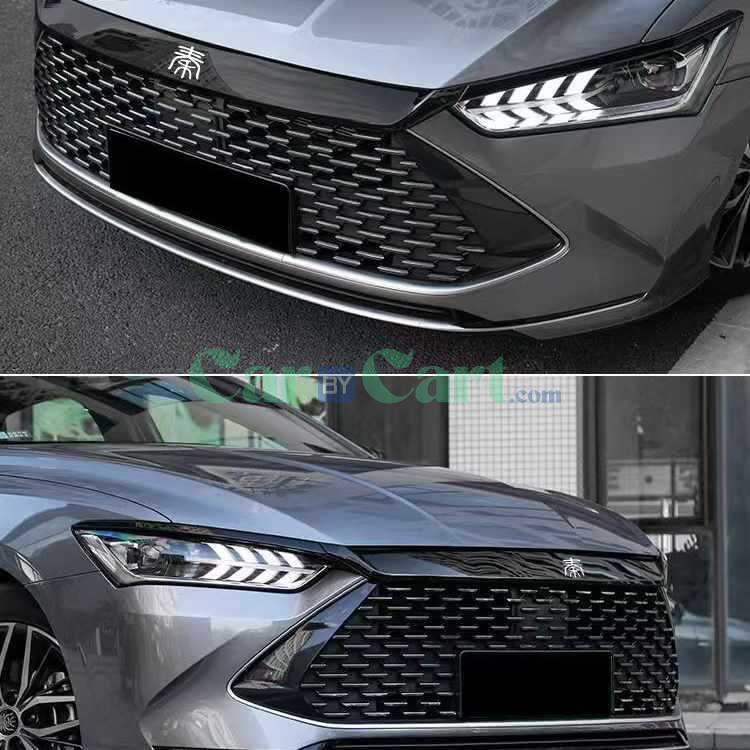 2025 BYD Qin PLUS DM-i شريط ديكور شبكي ذكي أسود محارب