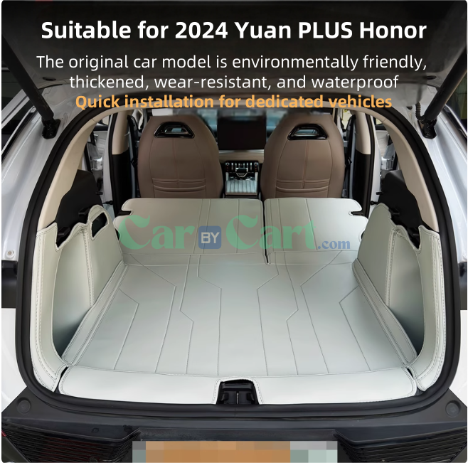 2024 Yuan PLUS Honor Trunk mat and Partition pad