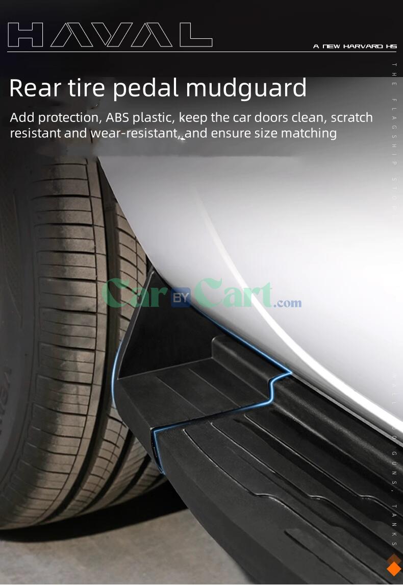 حاجز الطين لبدال الإطارات الخلفية لسيارة 2025 هافال H5