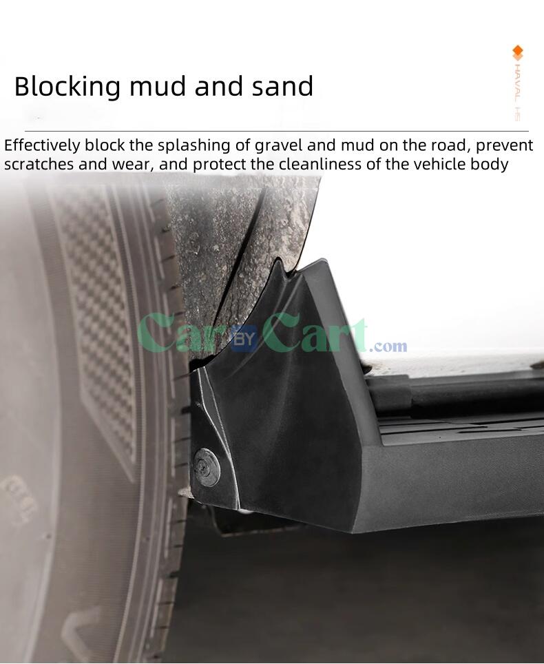 حاجز الطين لبدال الإطارات الخلفية لسيارة 2025 هافال H5