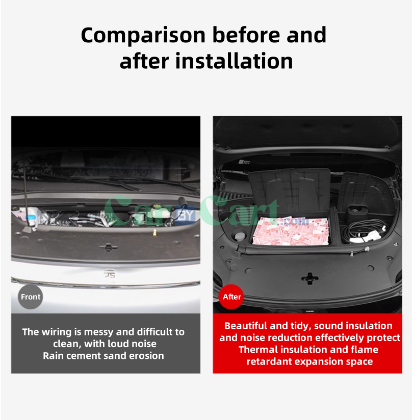 2024 Yuan PLUS Honor Engine compartment storage box and hydraulic rod