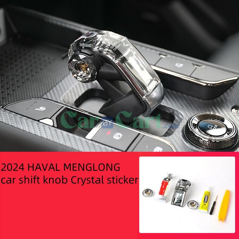 2024 HAVAL MENGLONG car shift knob Crystal sticker
