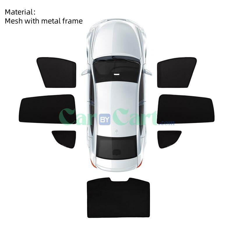 2025 BYD Qin PLUS DM-i Smart 4 front and rear side windows+2 triangular windows+1 sunshade for rear gear shift