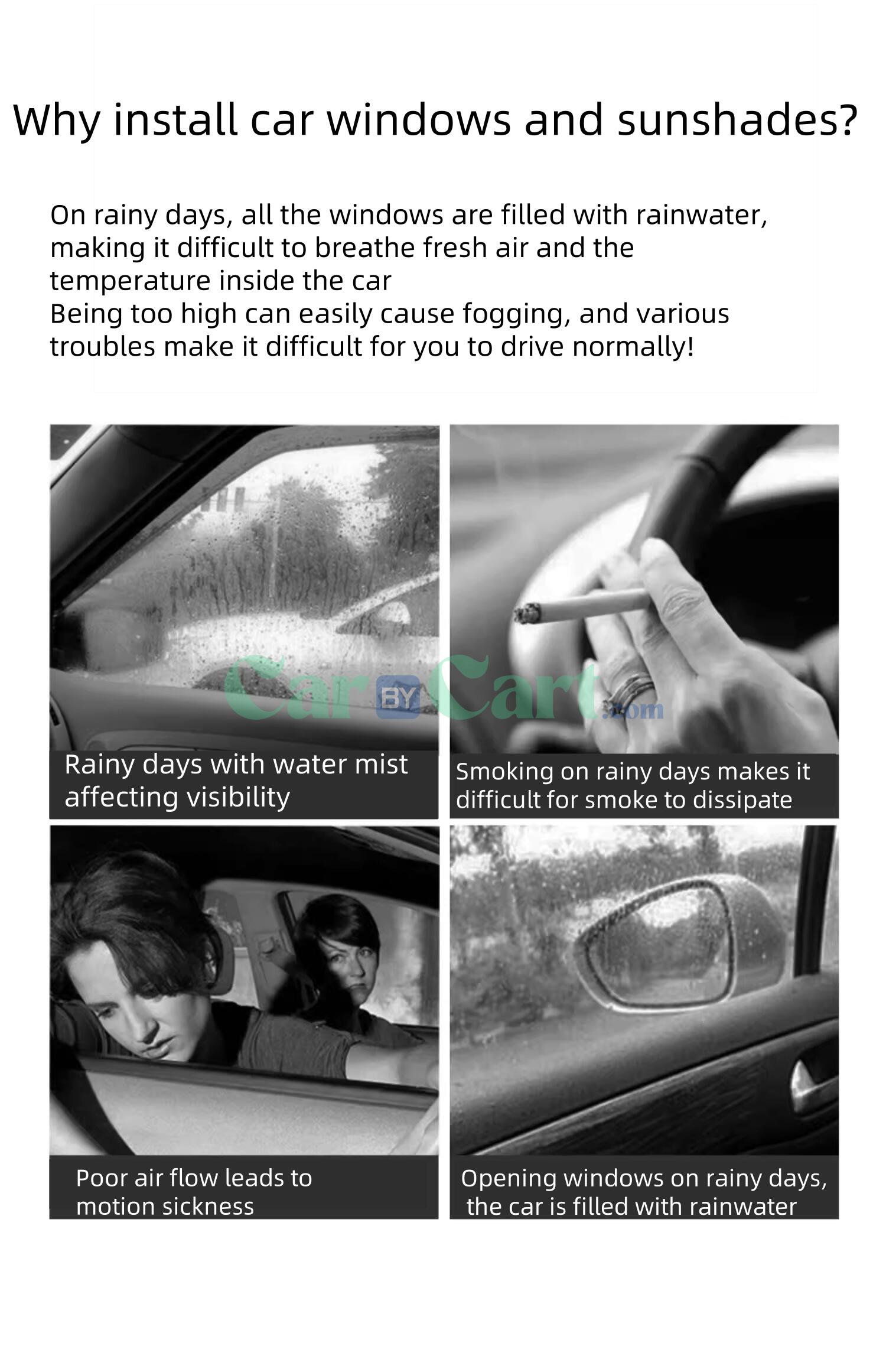 2025 HAVAL H5 Window sunshade and rain shield