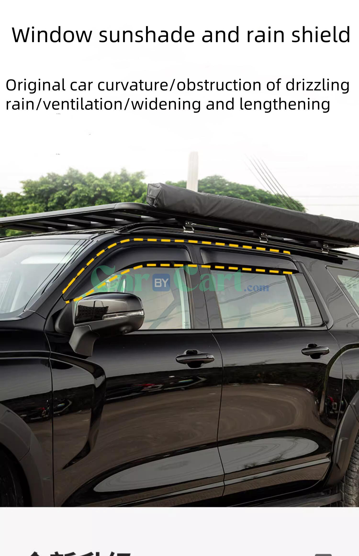 2025 HAVAL H5 Window sunshade and rain shield