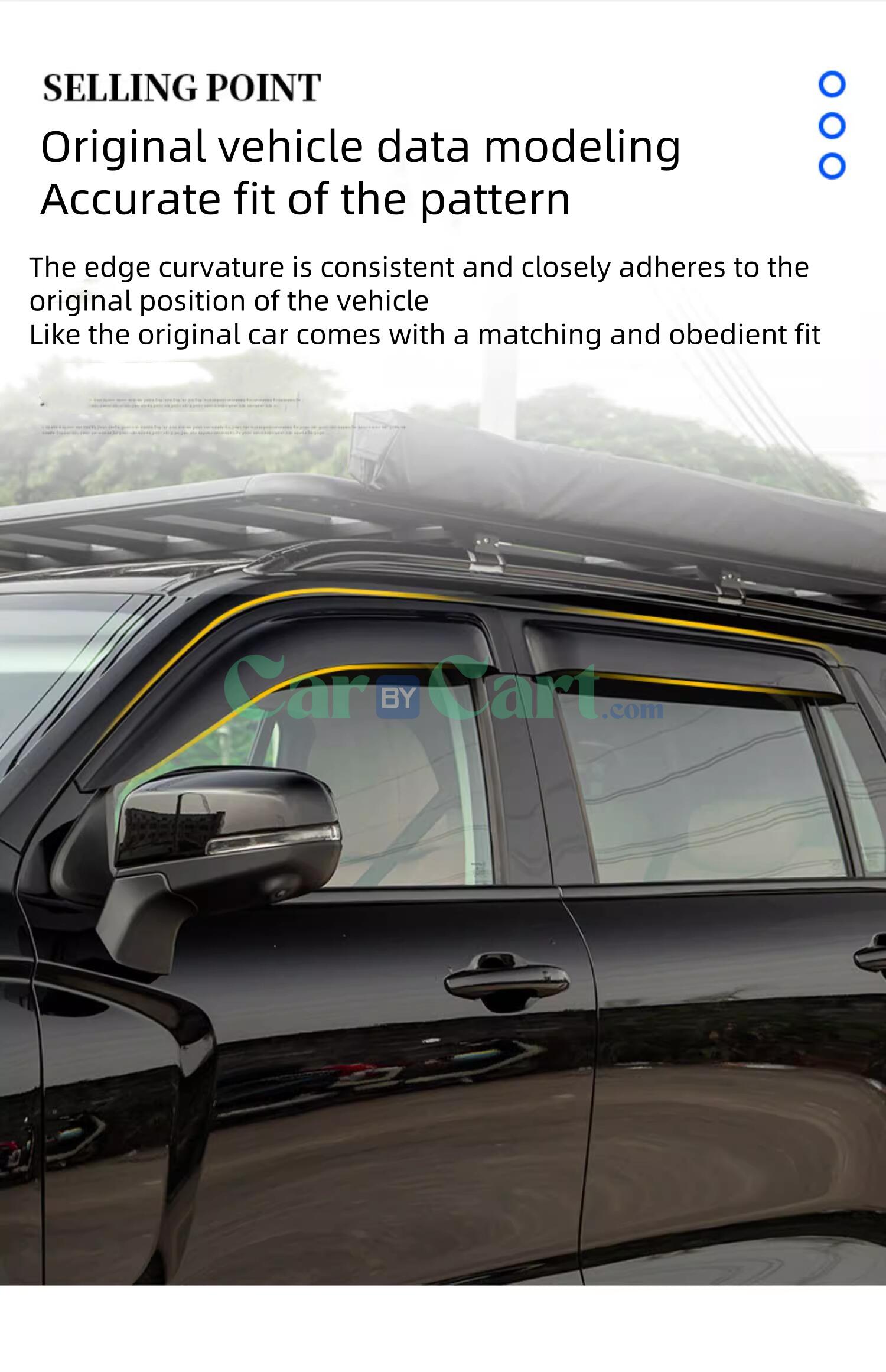 2025 HAVAL H5 Window sunshade and rain shield