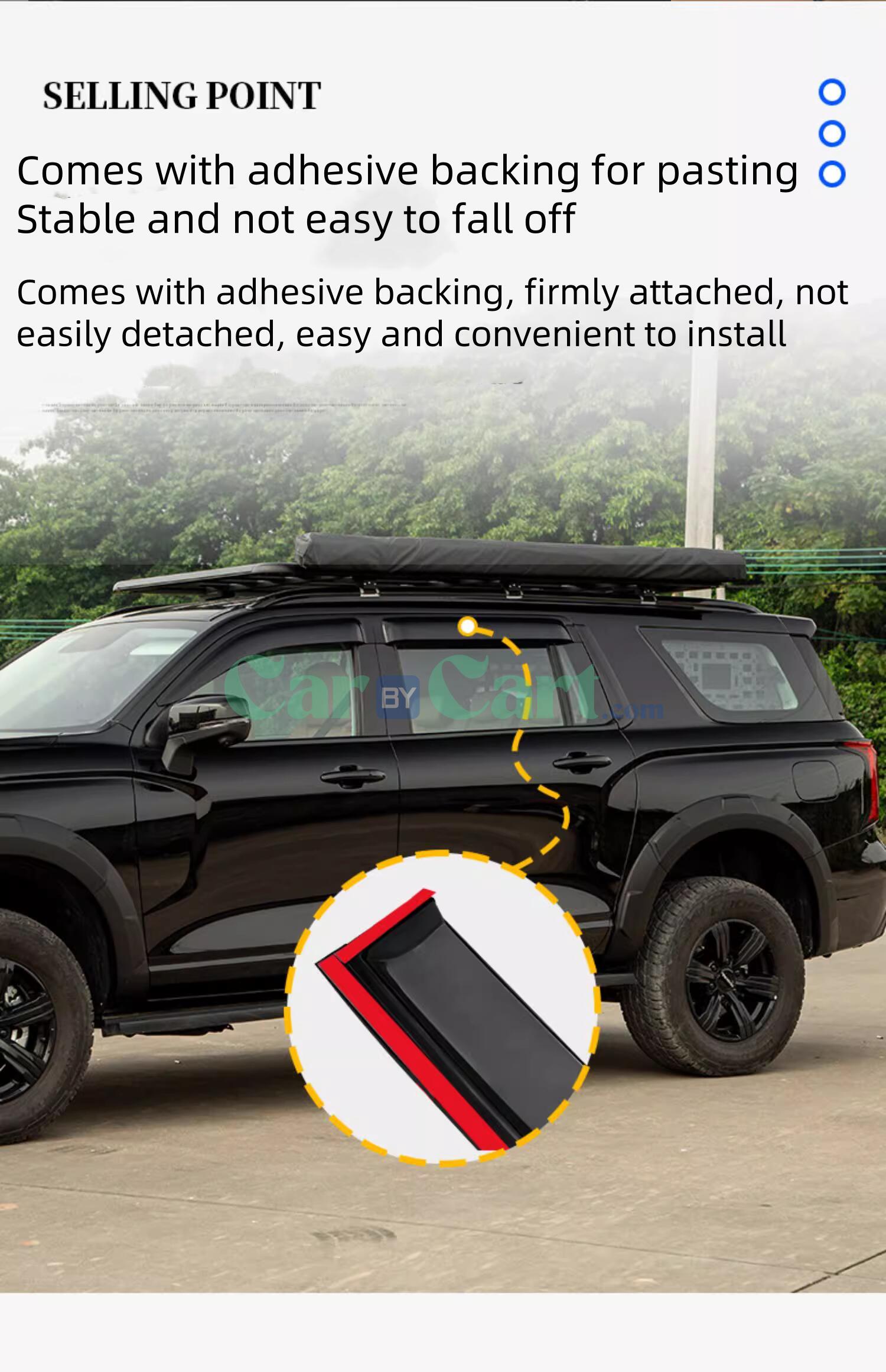 2025 HAVAL H5 Window sunshade and rain shield