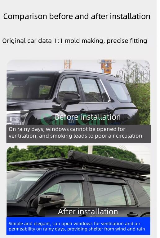 2025 HAVAL H5 Window sunshade and rain shield
