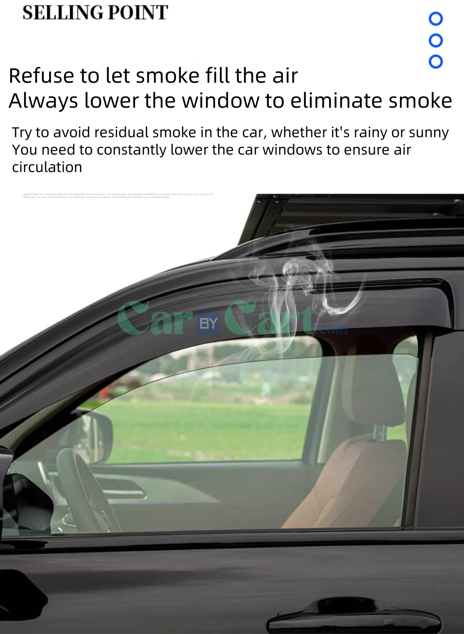 2025 HAVAL H5 Window sunshade and rain shield