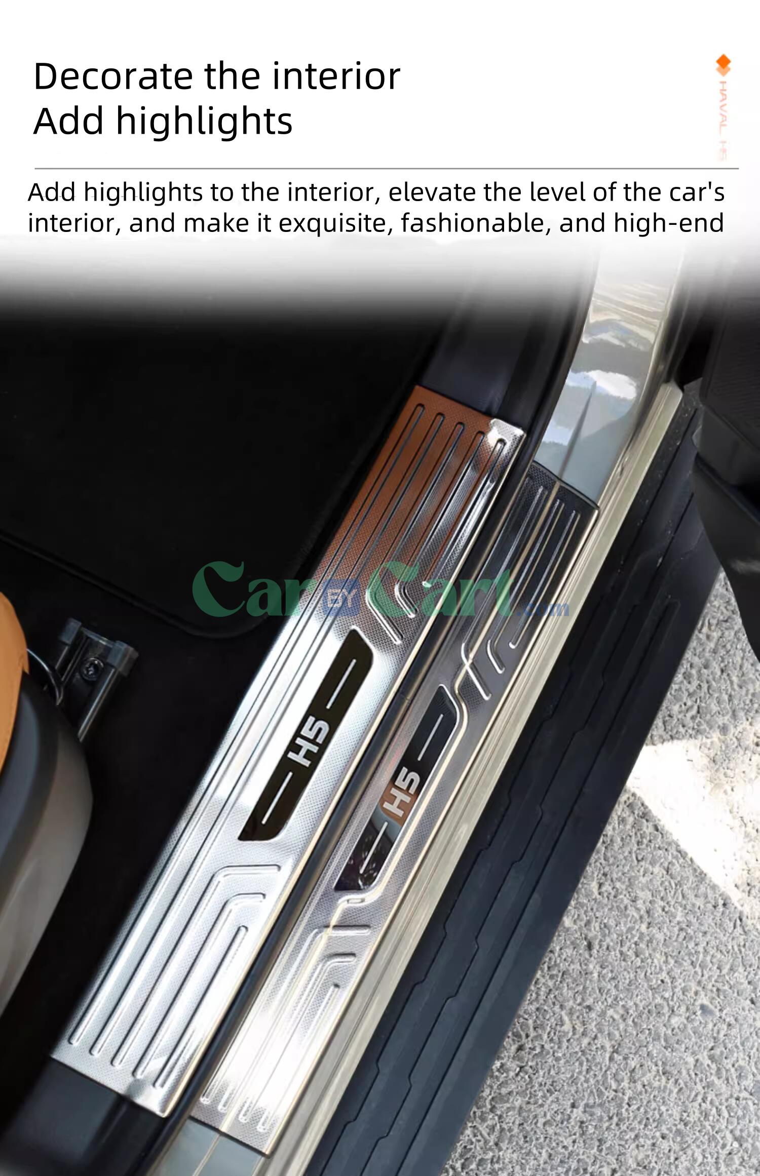 2025 HAVAL H5 Stainless steel threshold strip