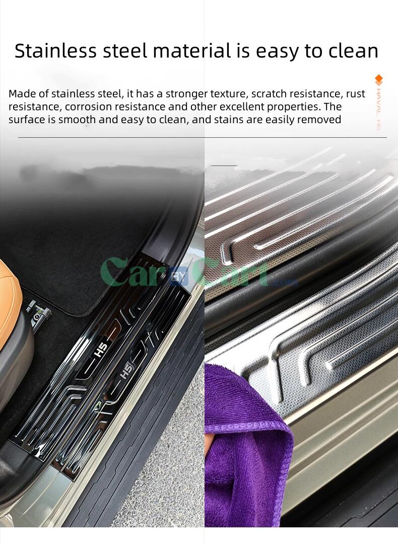 2025 HAVAL H5 Stainless steel threshold strip