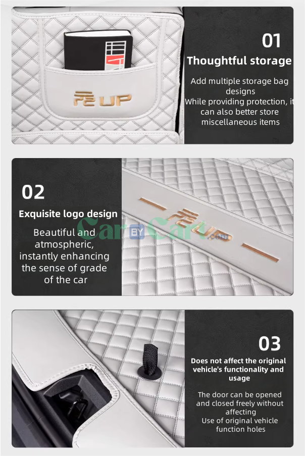 2024 Yuan UP Trunk mat and Partition pad