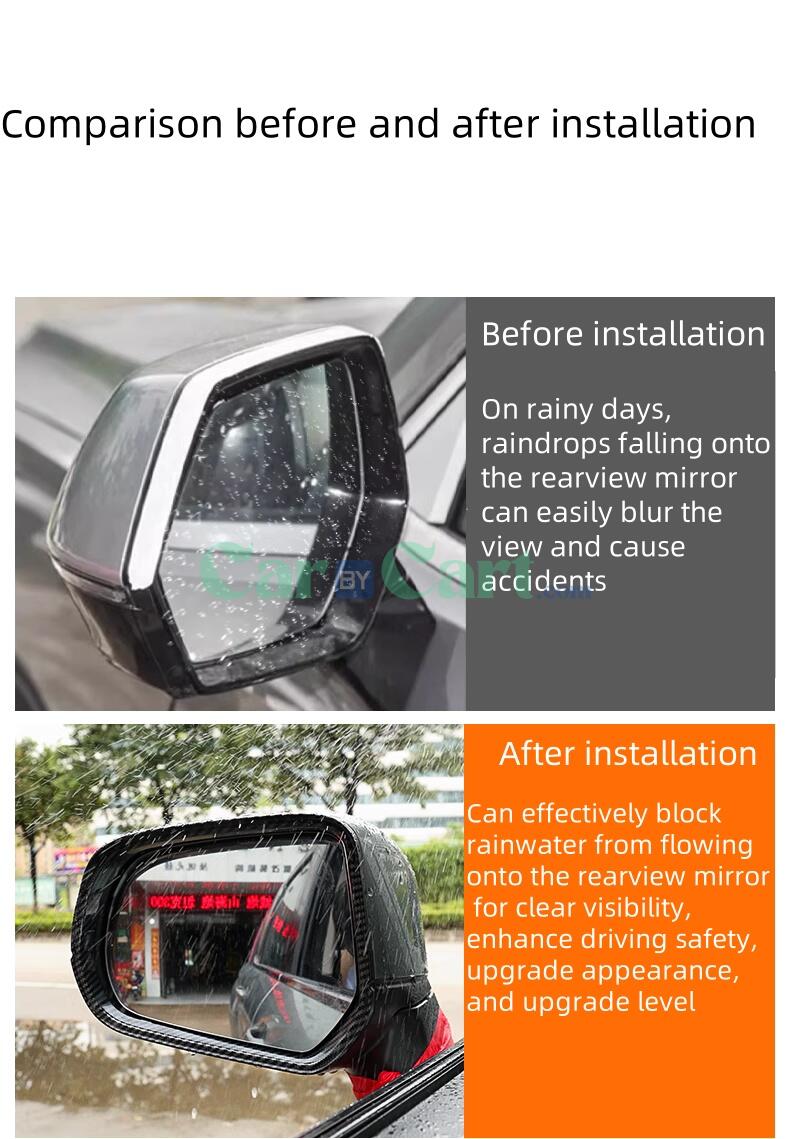 2025 HAVAL H5 Rearview mirror rain eyebrow guard