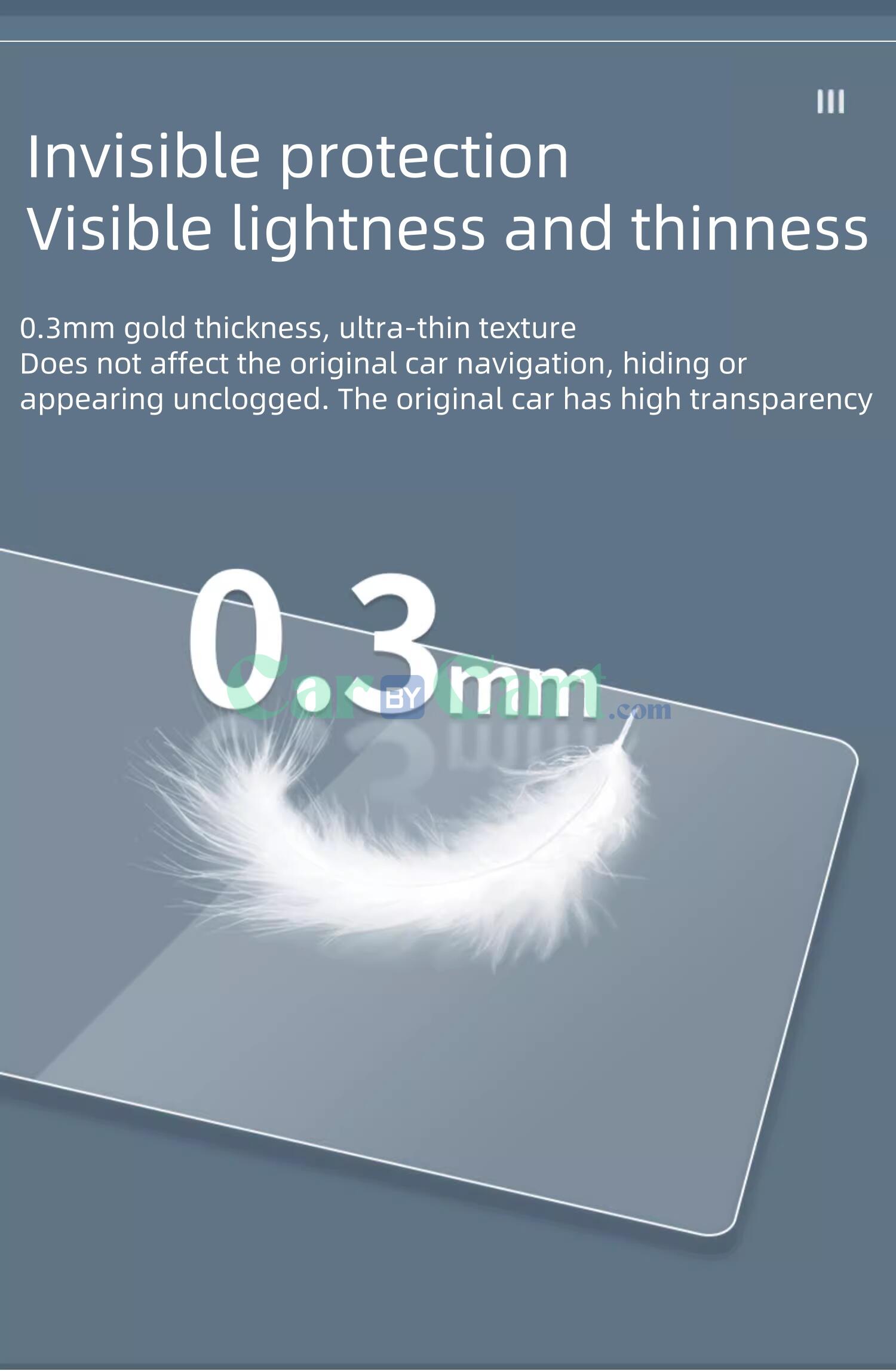 2025 HAVAL H5 Navigation+Dashboard HD Tempered Film