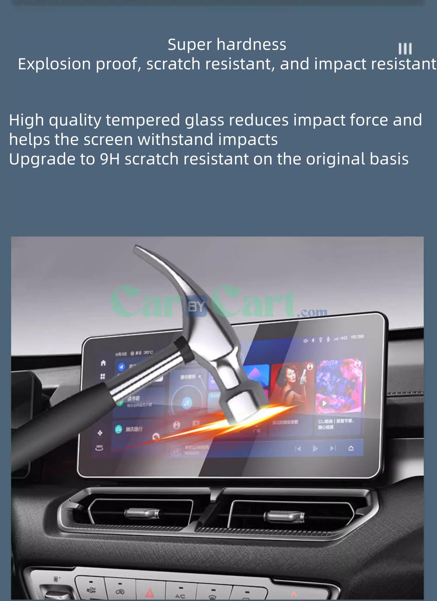 2025 HAVAL H5 Navigation+Dashboard HD Tempered Film