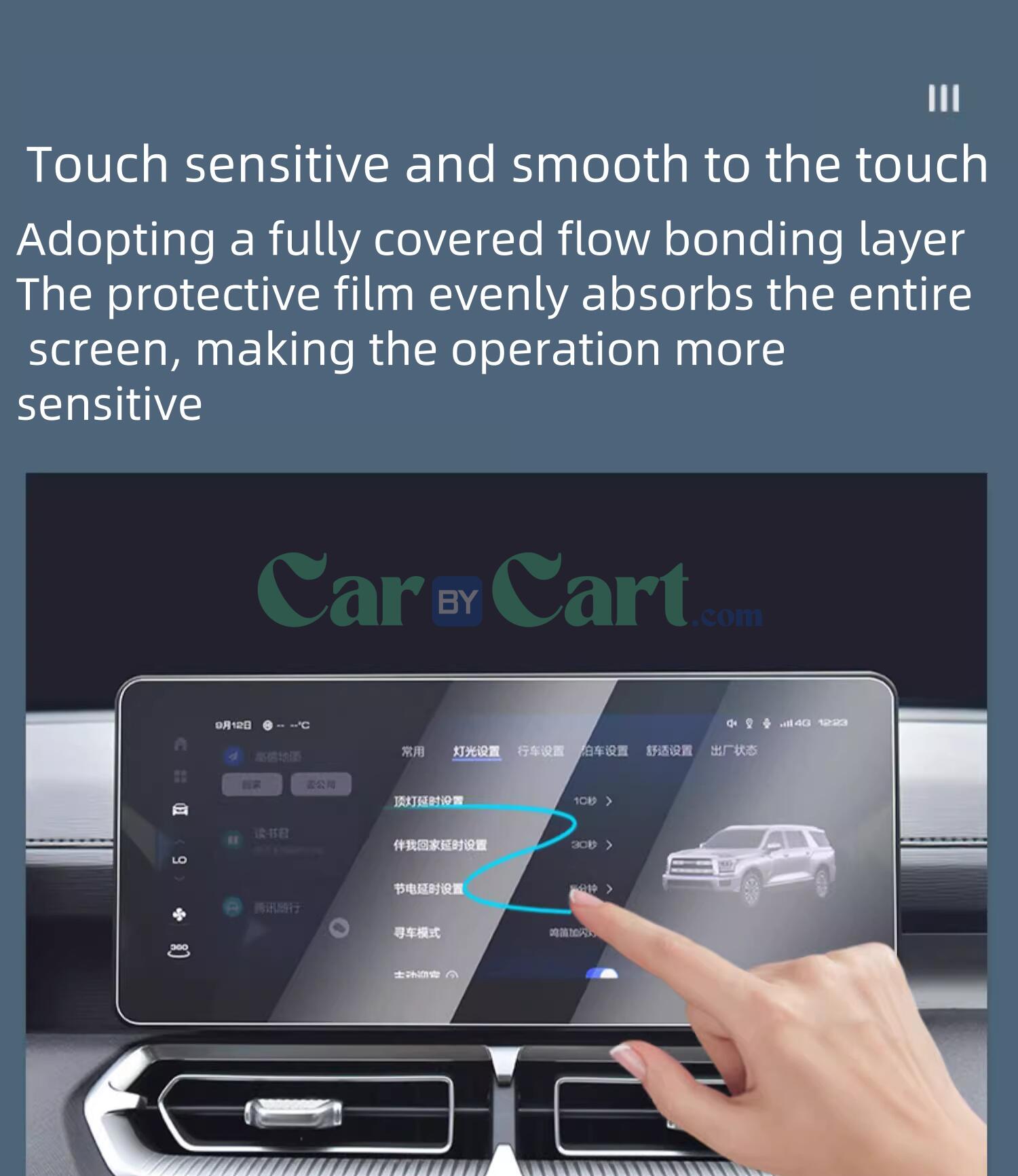 2025 HAVAL H5 Navigation+Dashboard HD Tempered Film