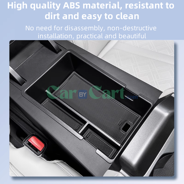 صناديق تخزين 2024 يوان UP موجودة ورا كونسول المنتصف، صندوق مسند الذراع، الشاشة، وتحت المقاعد.