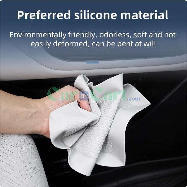 طقم ديكور سيلكون لداخلية سيارة يوان UP 2024 مكون من 5 قطع.