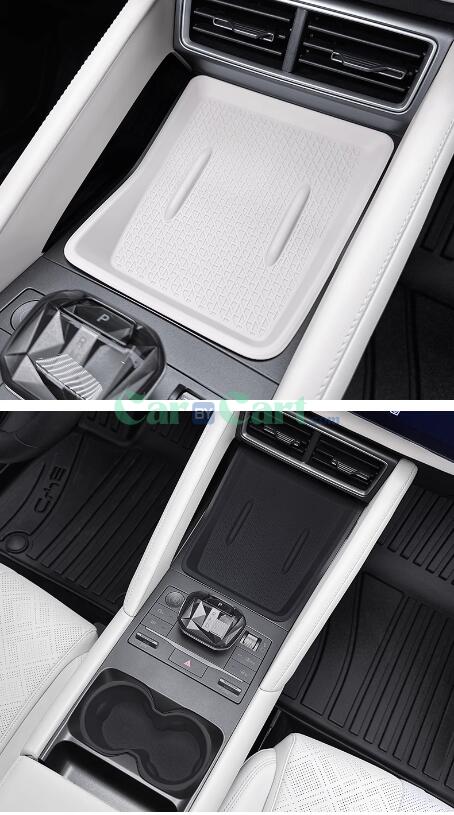 طقم ديكور سيلكون لداخلية سيارة يوان UP 2024 مكون من 5 قطع.