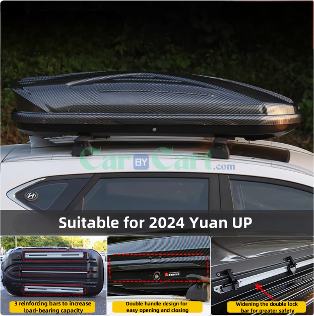 2024 Yuan UP Roof Top Cargo BoxLuggage and high-speed crossbars
