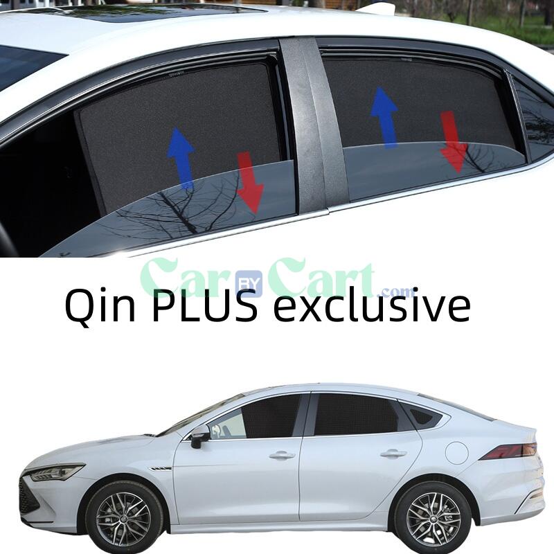 2025 BYD Qin PLUS EV Smart 4 front and rear side windows+2 triangular windows+1 sunshade for rear gear shift