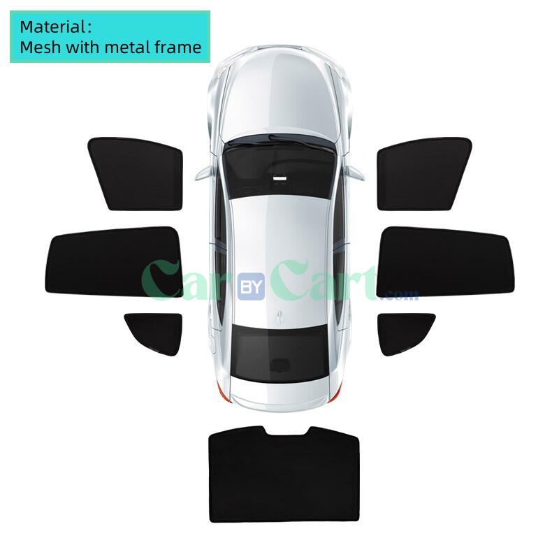 2025 BYD تشين بلس EV Smart فيه 4 نوافذ أمامية وخلفية و2 نوافذ مثلثة و1 مظلة لنقل التروس الخلفية.