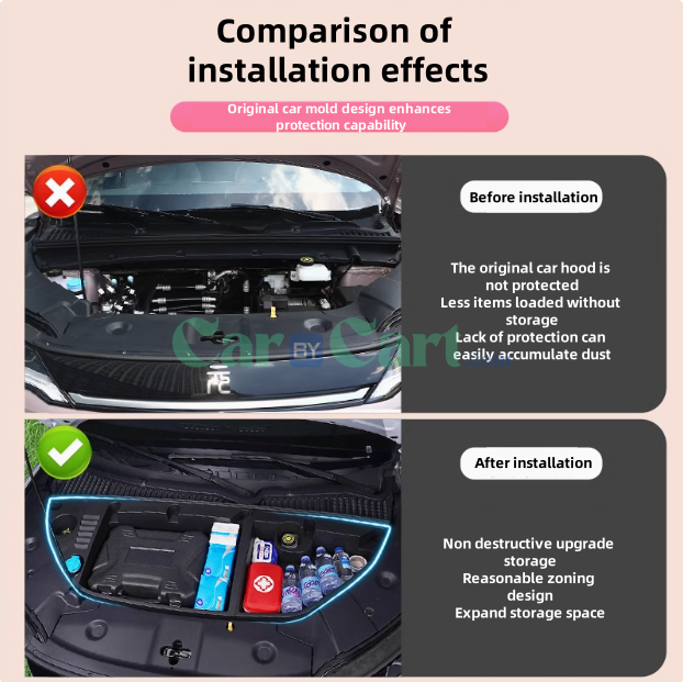 2024 Yuan UP Front hood storage box