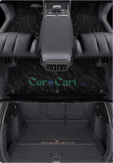 2024 أغنية L DM-i حصائر أرضية وحصائر لصندوق الأمتعة ووسادة مقعد خلفي ضد الركلات.