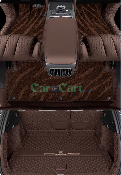 2024 أغنية L DM-i حصائر أرضية وحصائر لصندوق الأمتعة ووسادة مقعد خلفي ضد الركلات.