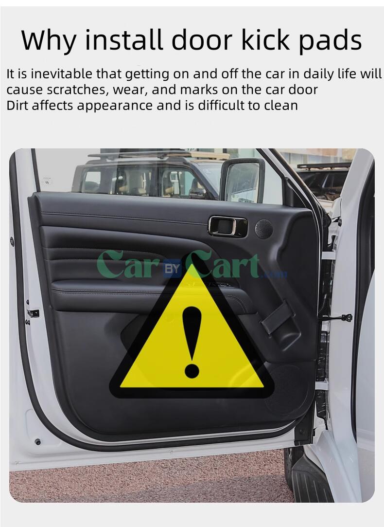 2024 هافال H9 وسادة مضادة للركلة لباب السيارة