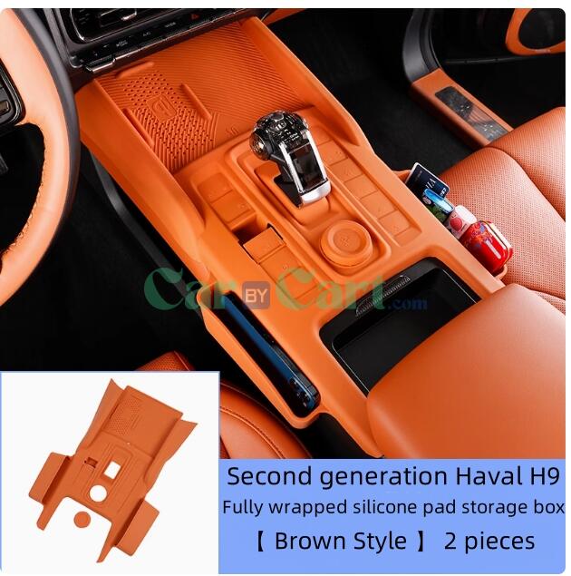2024 HAVAL H9 Fully wrapped silicone pad storage box