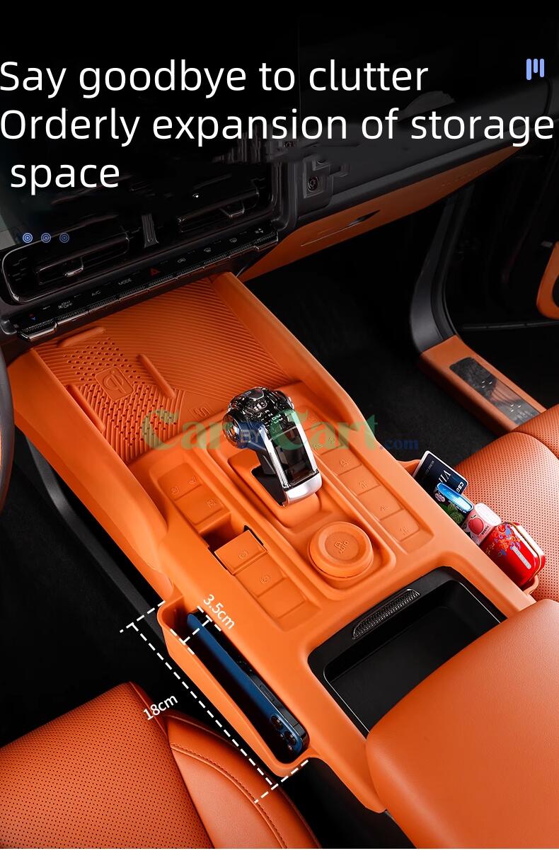 2024 HAVAL H9 Fully wrapped silicone pad storage box