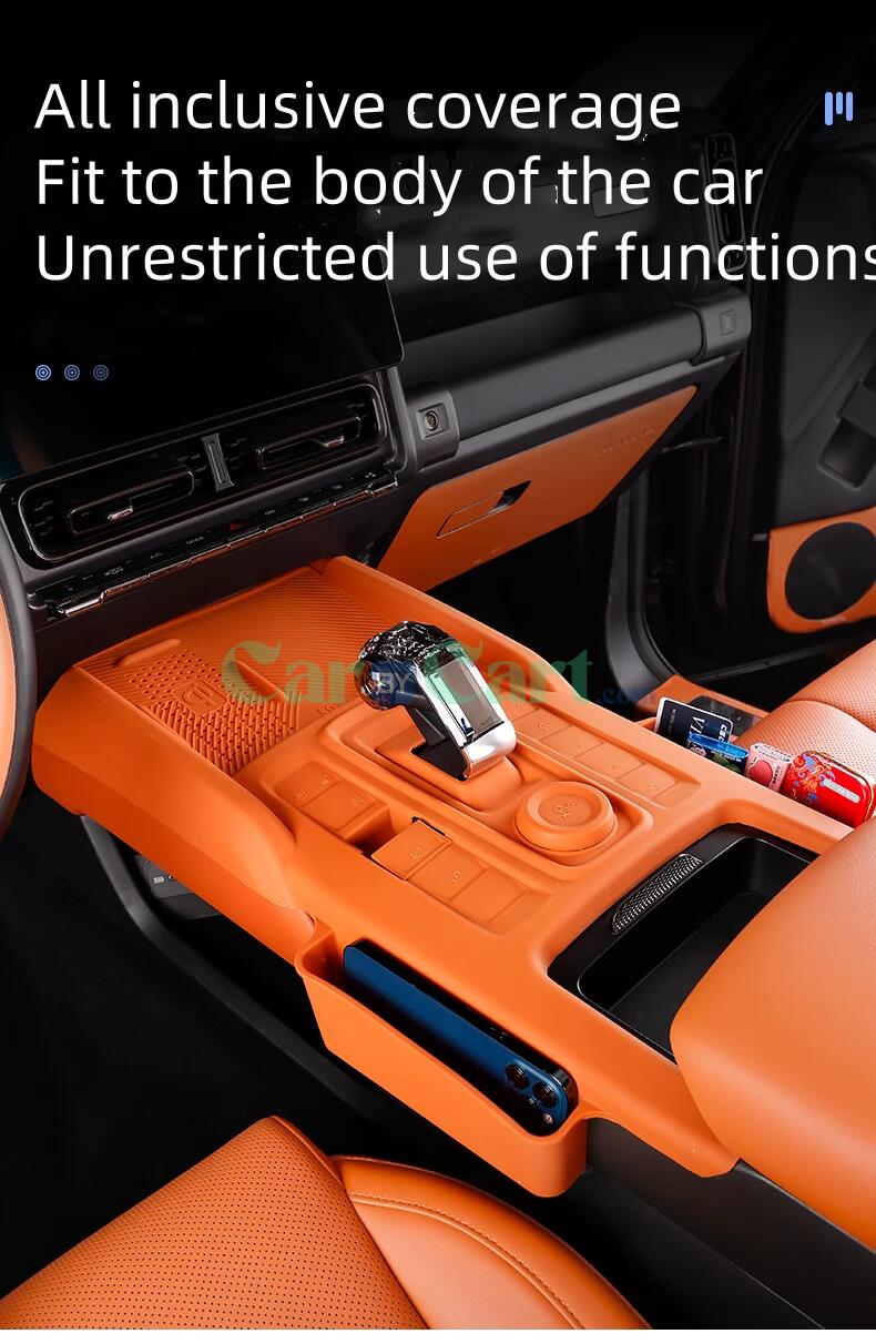 2024 HAVAL H9 Fully wrapped silicone pad storage box