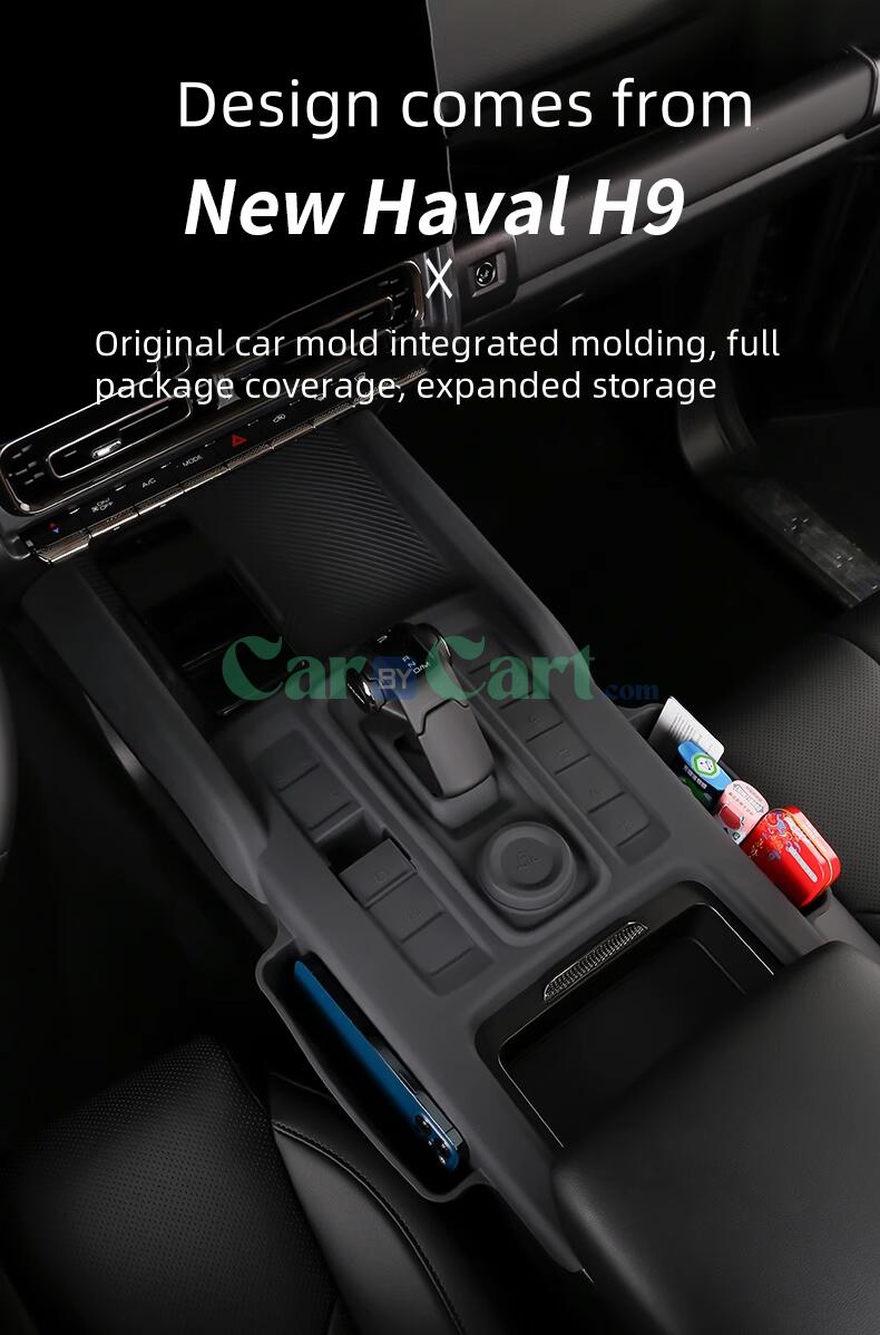 2024 HAVAL H9 Fully wrapped silicone pad storage box