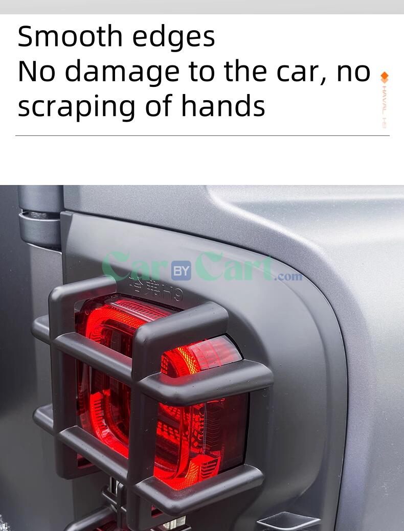 2024 HAVAL H9 Mech tail headlight+tail light protection cover