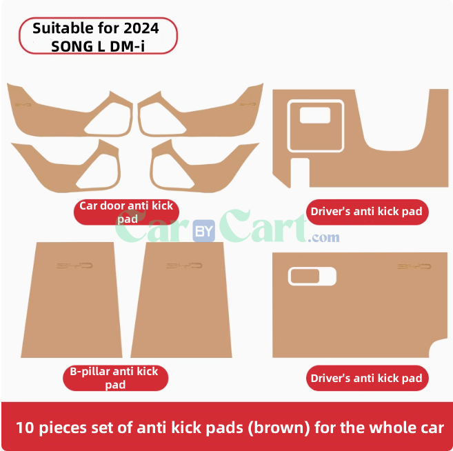 2024 SONG L DM-i Door anti kick pad&driver's anti kick pad&B-pillar anti kick pad