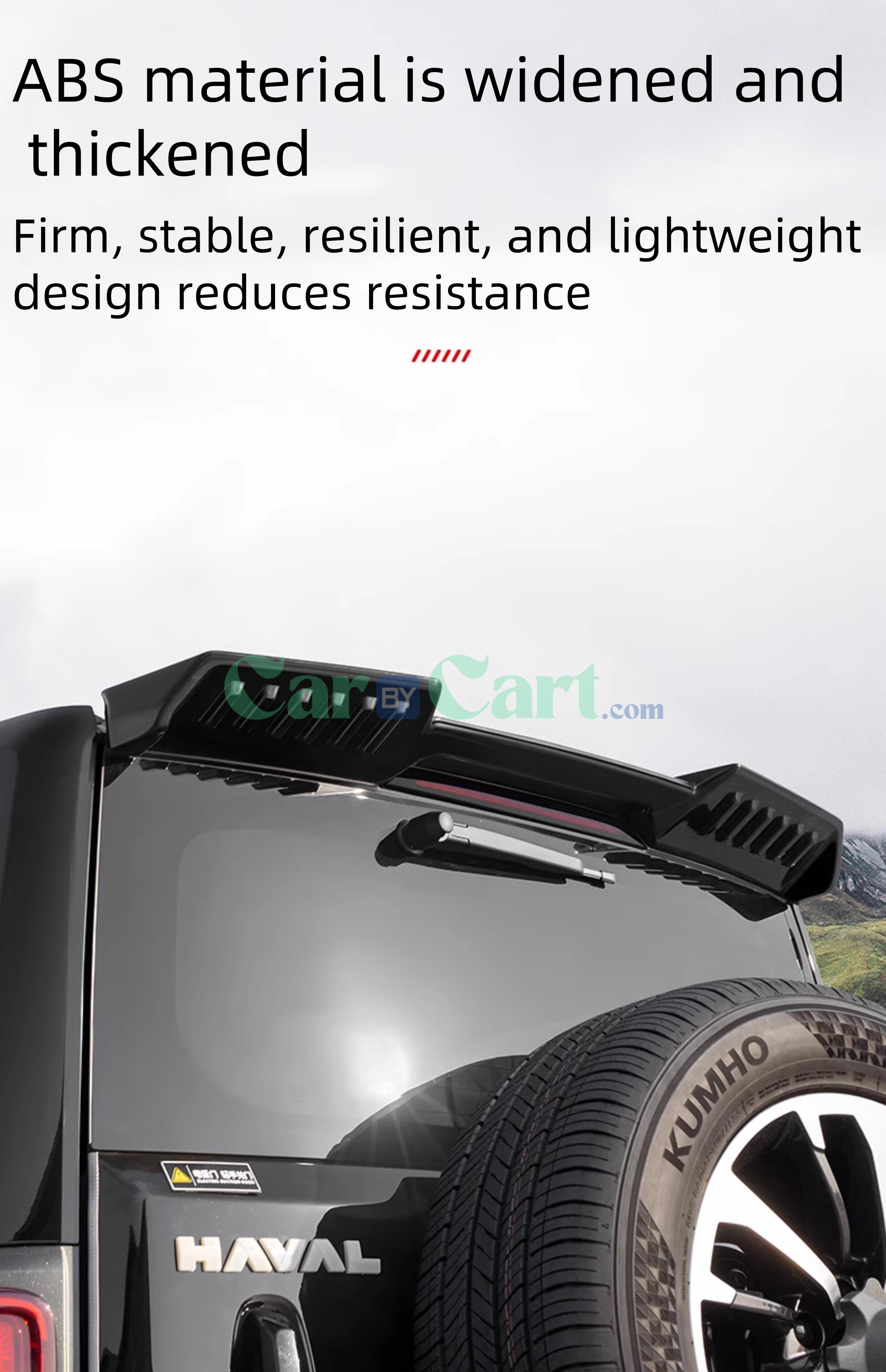 2024 HAVAL H9 MC tail wing