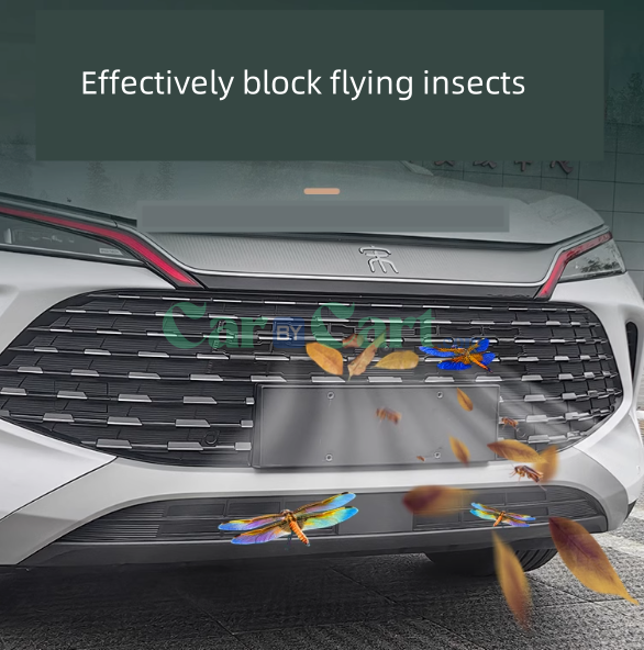 شبكة ضد الحشرات الذكية والداهية السوداء لسيارة 2025 BYD Song L DM-i Smart (طقم من قطعتين)