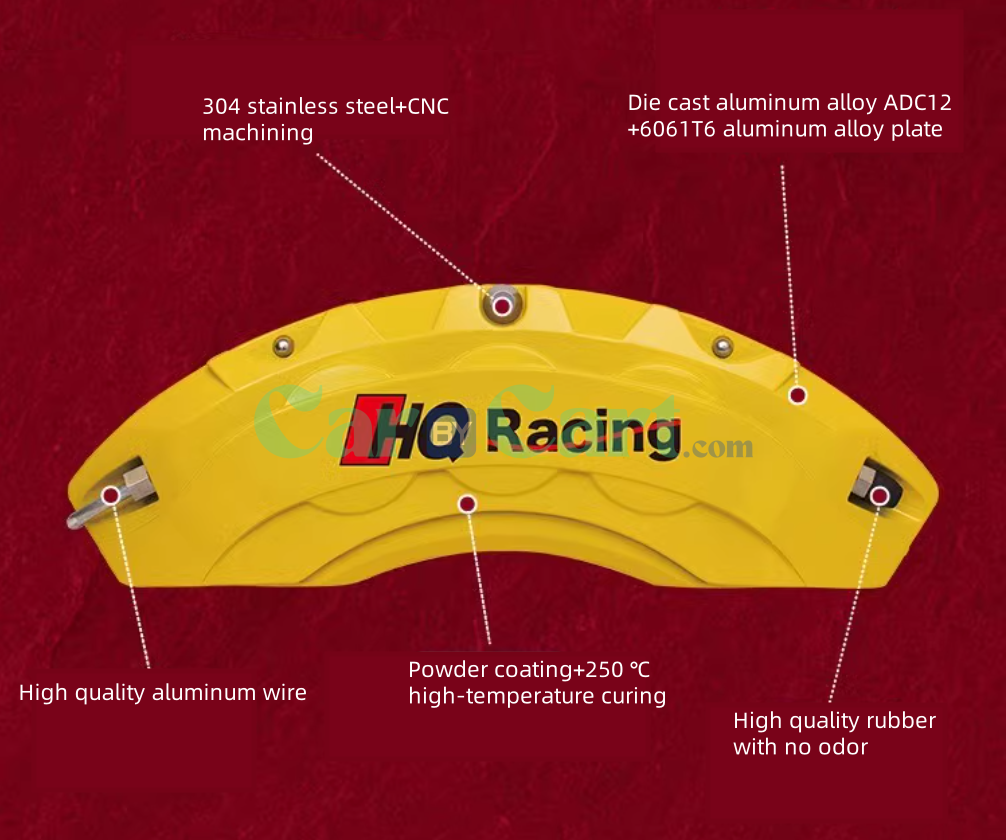 أغطية كليبر الفرامل الذكية 2025 BYD Song L DM-i Smart (زوجين)