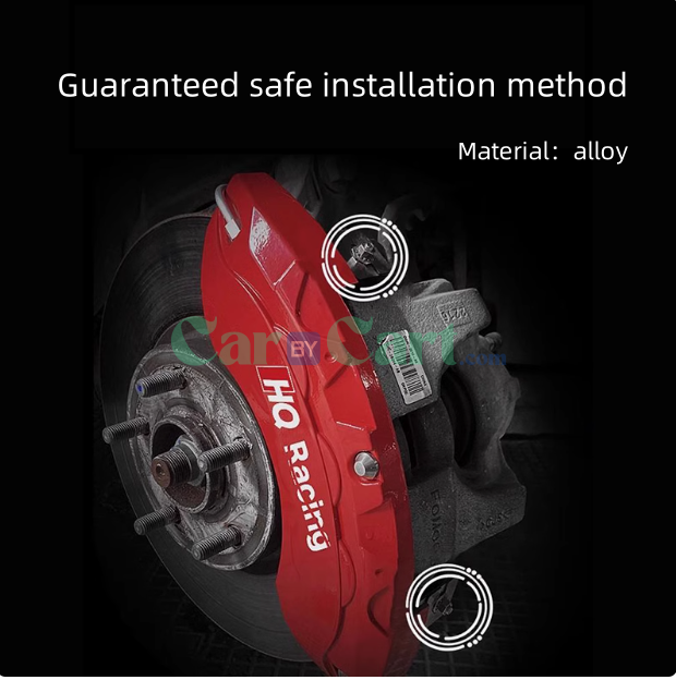 غطاء كاليبَر الفرامل لكارِبة 2025 BYD سونغ L EV (زوجين)