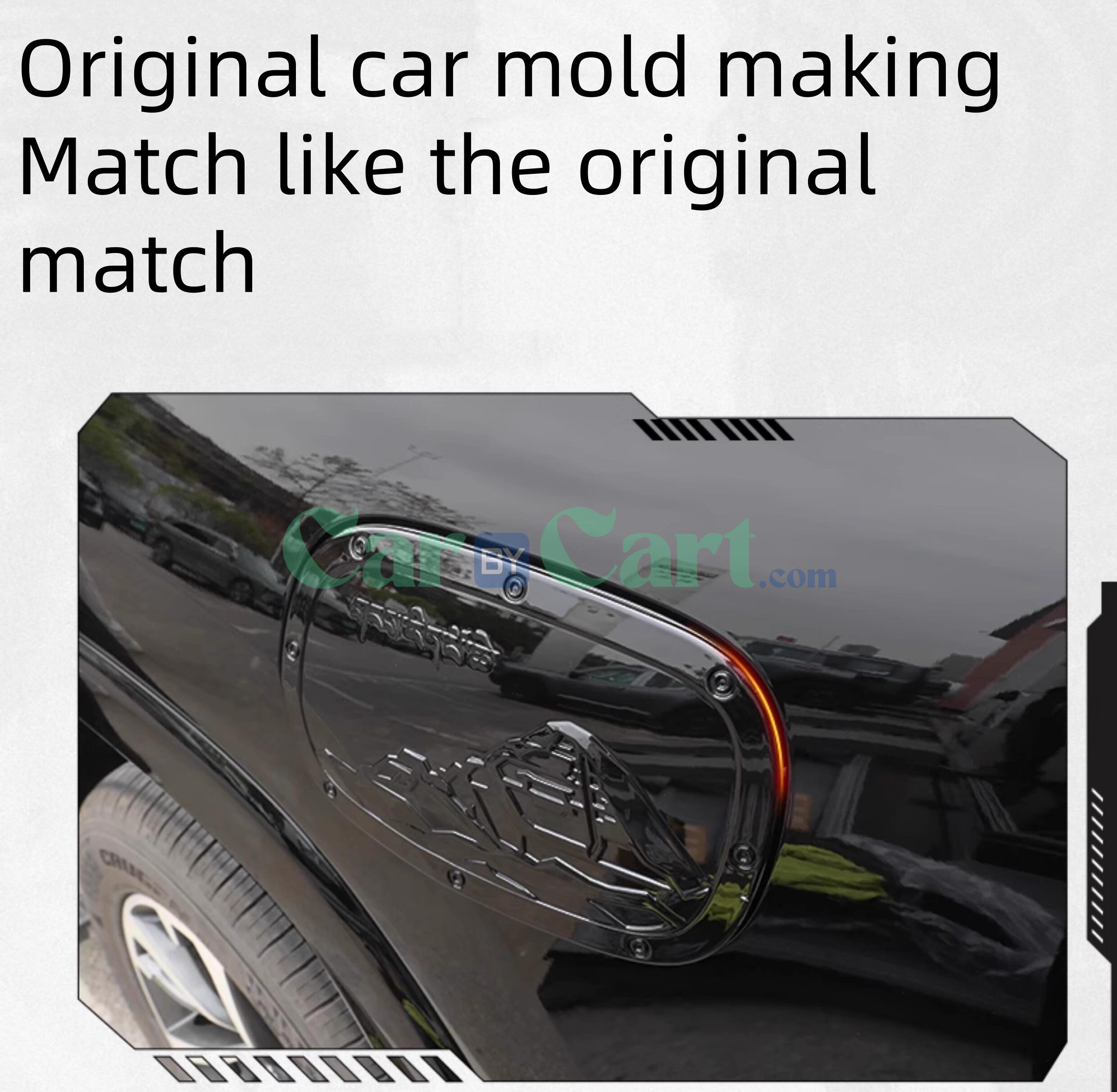 2024 HAVAL H9 Fuel tank cap protective sticker