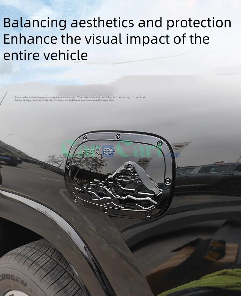 2024 HAVAL H9 Fuel tank cap protective sticker