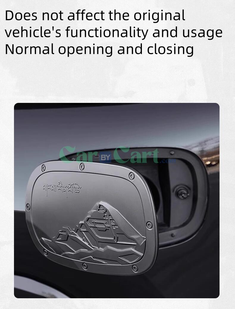 2024 HAVAL H9 Fuel tank cap protective sticker