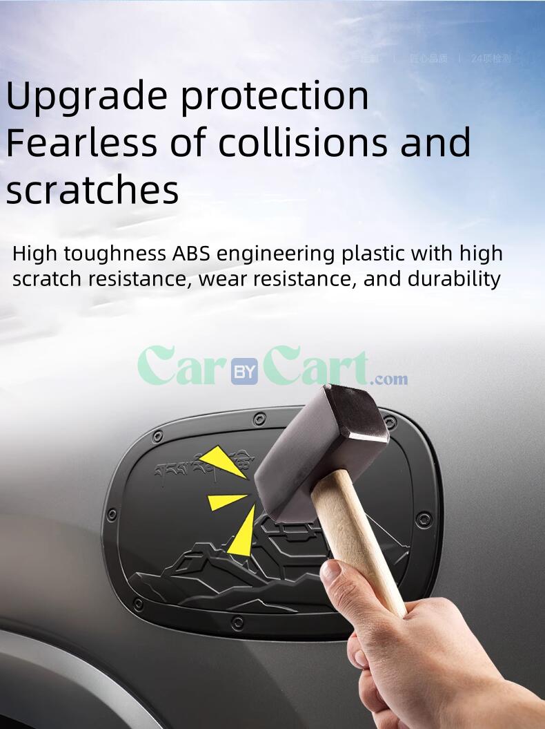 2024 HAVAL H9 Fuel tank cap protective sticker