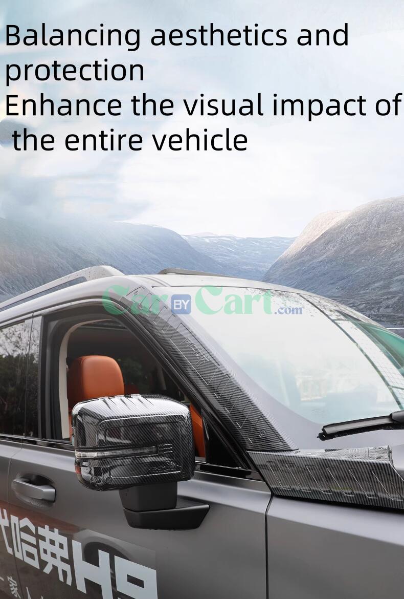 2024 HAVAL H9 Rear view mirror cover protective shell