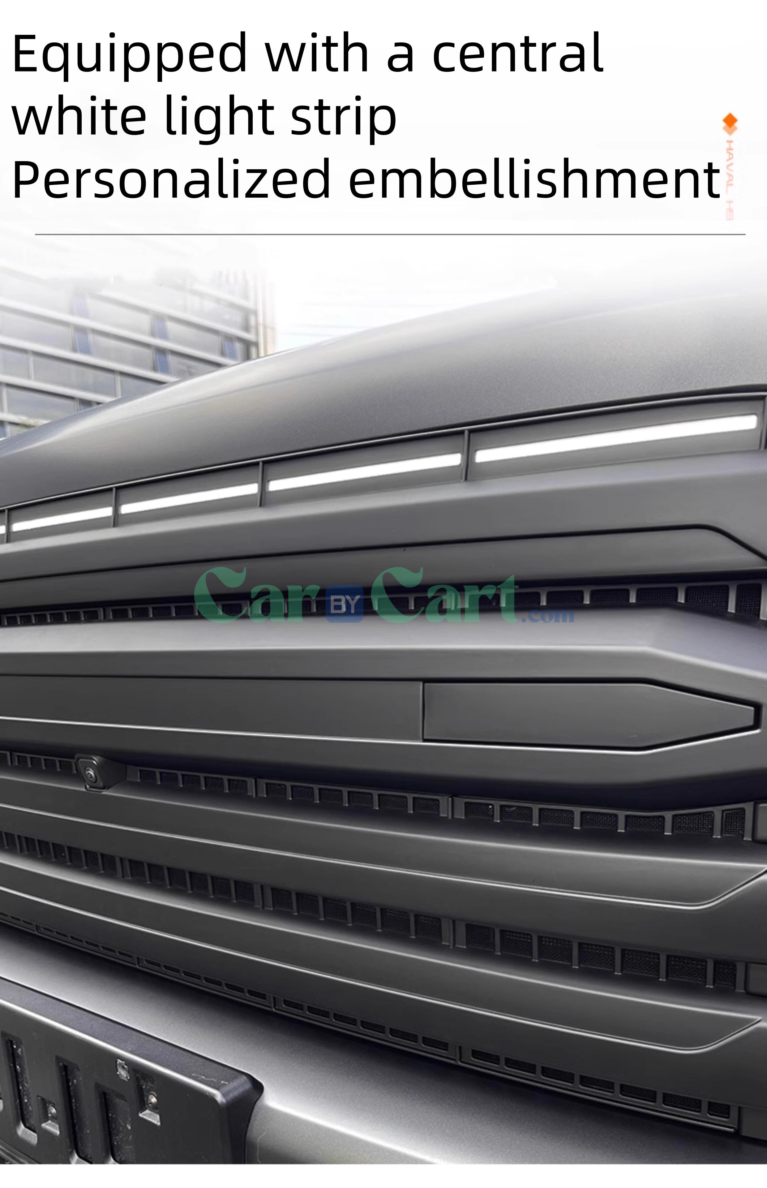 2024 HAVAL H9 Black Warrior front grille